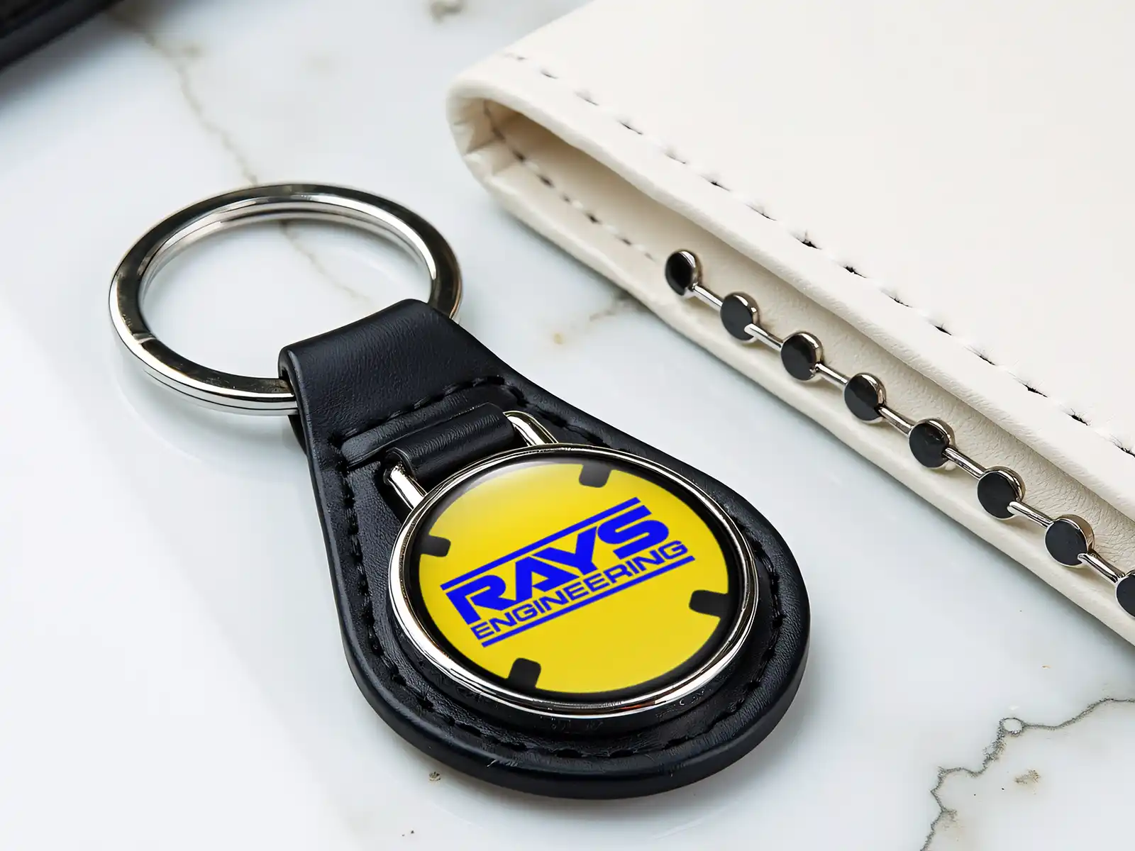 Rays Portachiavi Personalizzati Design Duro Look Racer